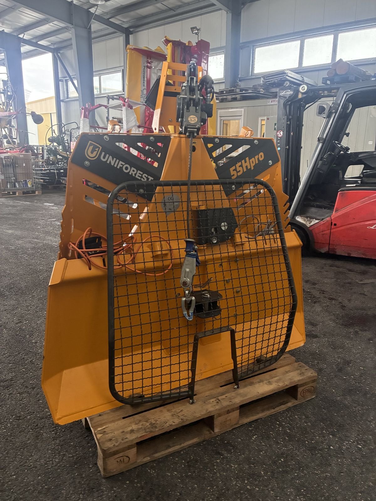 Seilwinde del tipo Uniforest 55EH, Gebrauchtmaschine en Bergheim (Imagen 3)