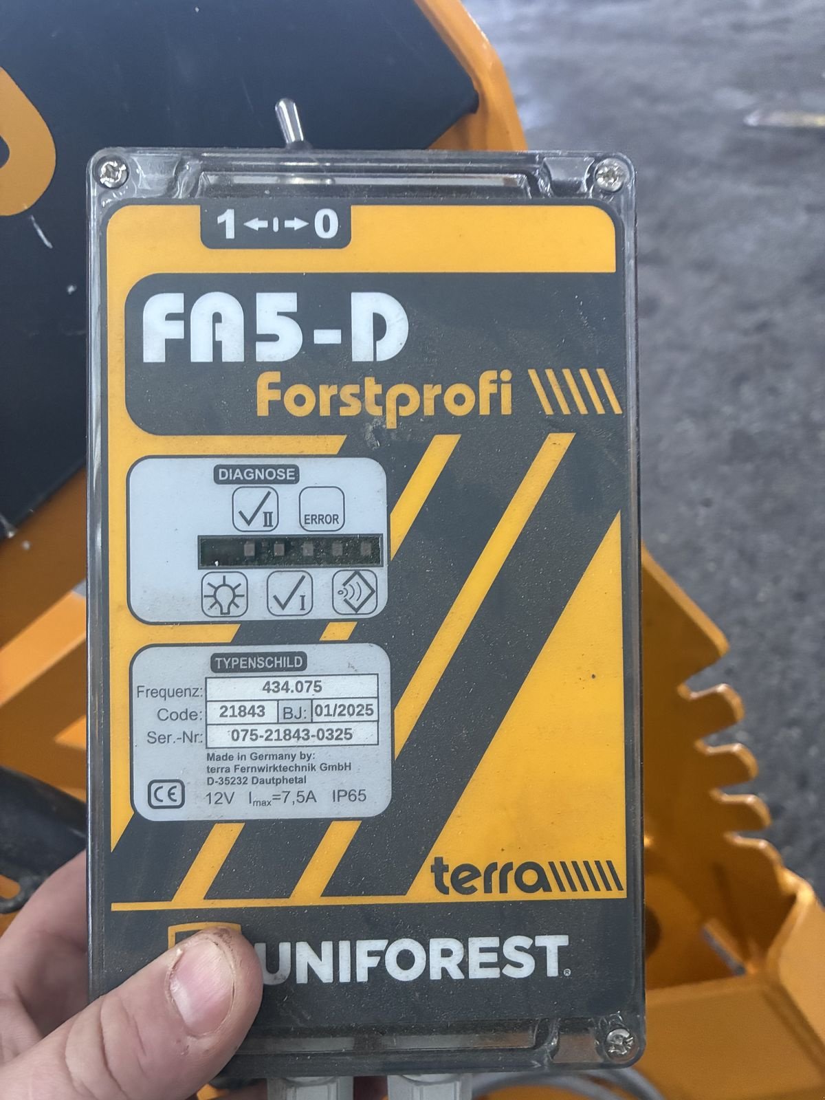 Seilwinde del tipo Uniforest 55EH, Gebrauchtmaschine en Bergheim (Imagen 6)