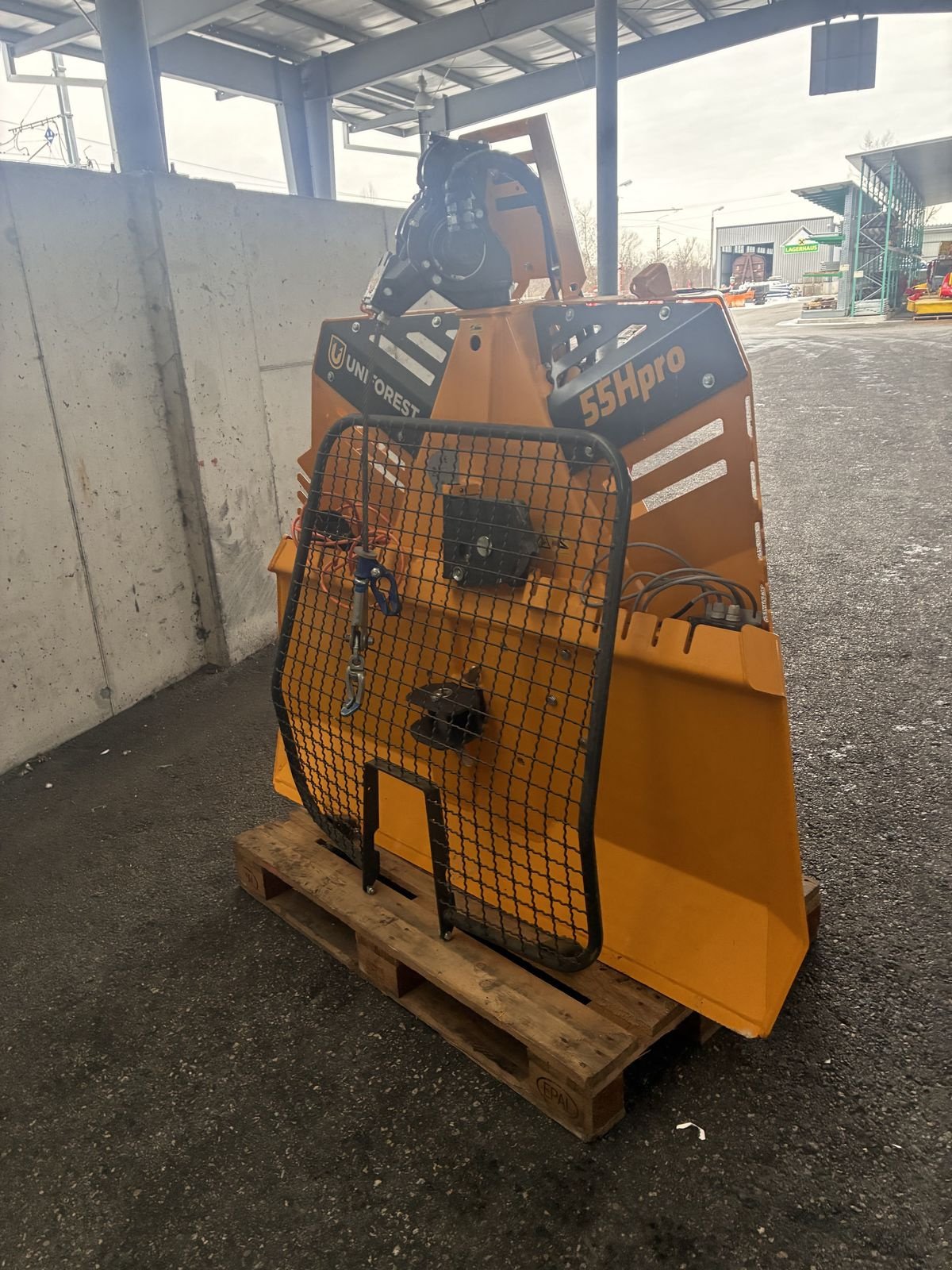 Seilwinde del tipo Uniforest 55EH, Gebrauchtmaschine en Bergheim (Imagen 1)