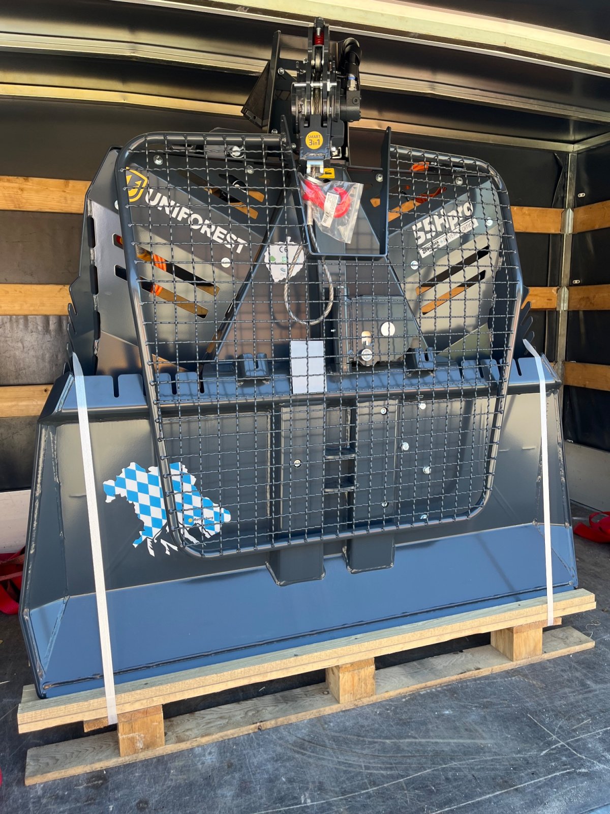 Seilwinde a típus Uniforest 55hpro, Neumaschine ekkor: Zachenberg (Kép 1)