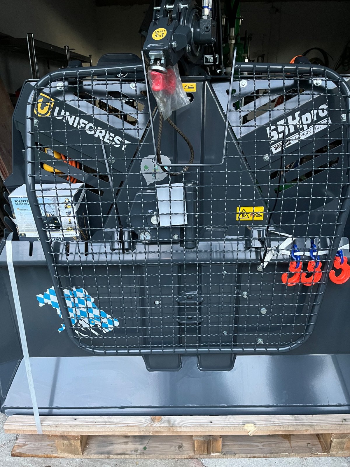 Seilwinde a típus Uniforest 55hpro, Neumaschine ekkor: Zachenberg (Kép 2)