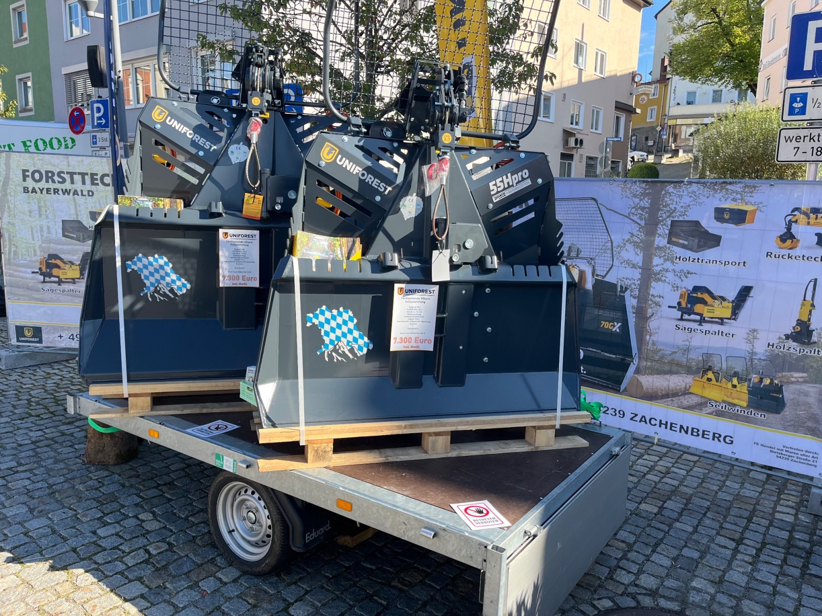 Seilwinde a típus Uniforest 55hpro, Neumaschine ekkor: Zachenberg (Kép 10)