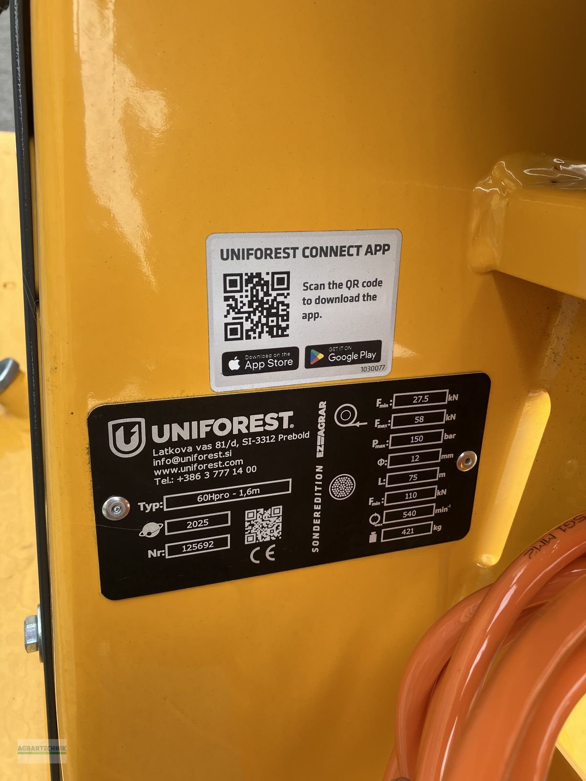 Seilwinde a típus Uniforest 60 H pro, Neumaschine ekkor: Pettenbach (Kép 8)