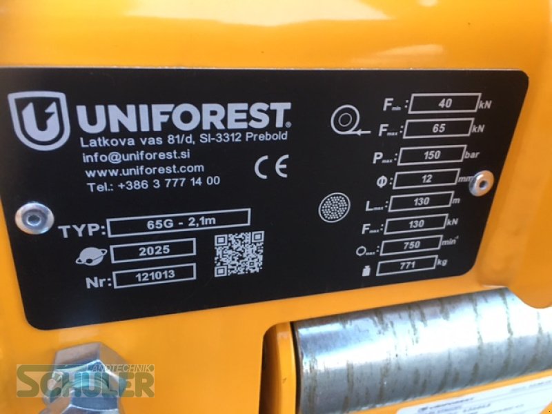 Seilwinde του τύπου Uniforest 65 G, Neumaschine σε St. Märgen (Φωτογραφία 6)