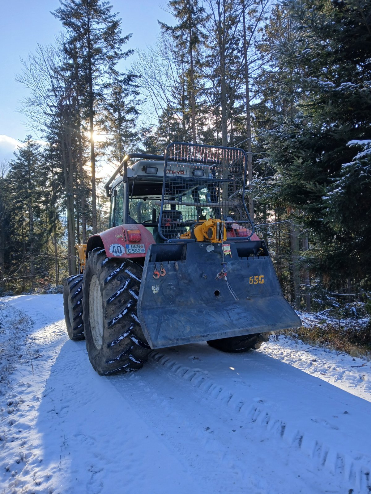 Seilwinde typu Uniforest 65 G, Gebrauchtmaschine v Grafling (Obrázek 1)