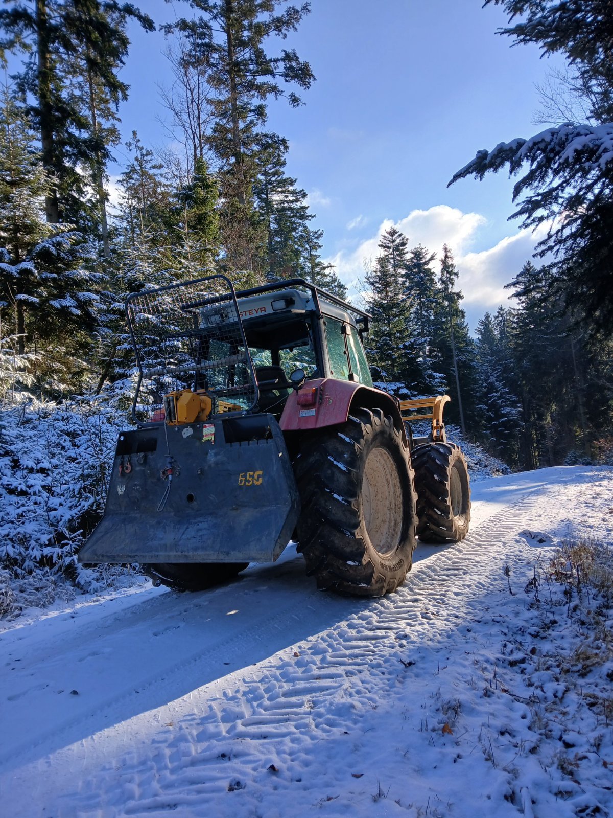Seilwinde typu Uniforest 65 G, Gebrauchtmaschine v Grafling (Obrázek 2)