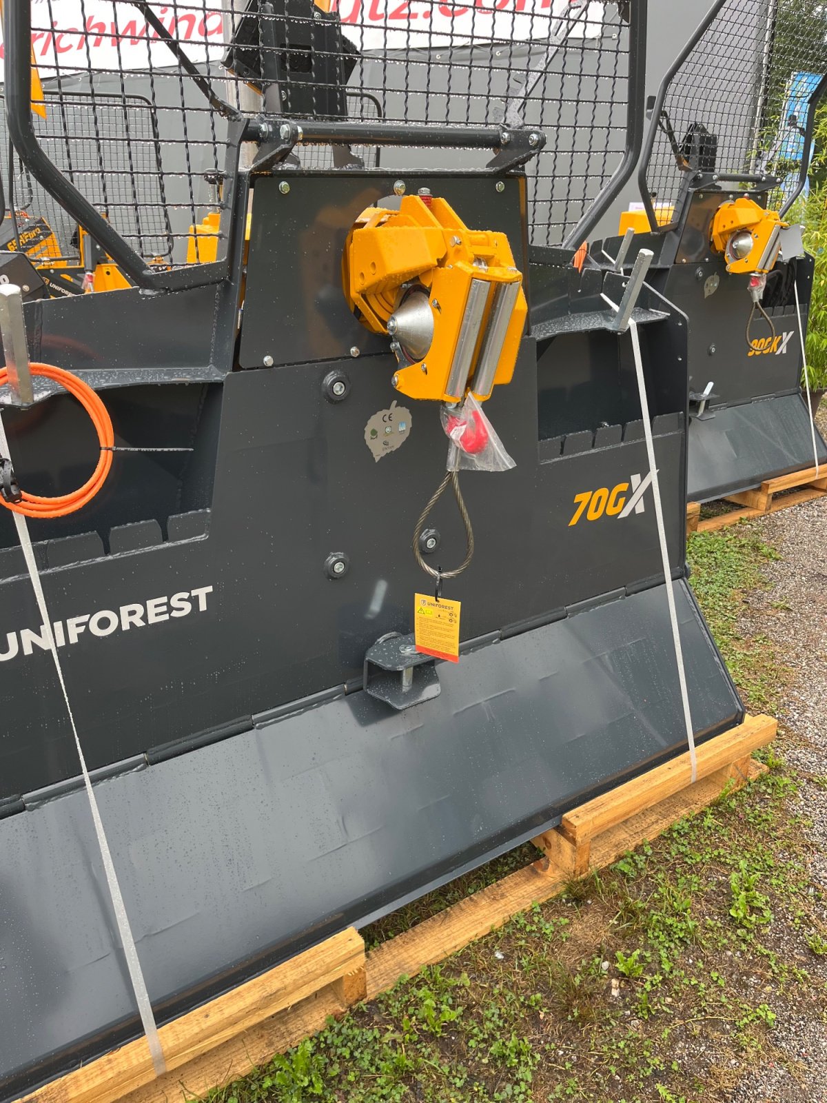 Seilwinde Türe ait Uniforest 70 GX, Neumaschine içinde Zachenberg (resim 3)