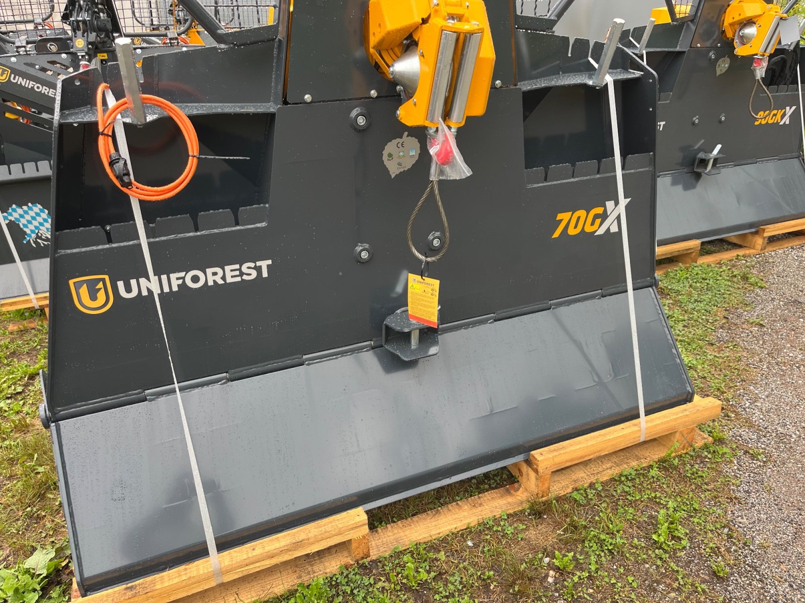 Seilwinde Türe ait Uniforest 70 GX, Neumaschine içinde Zachenberg (resim 1)