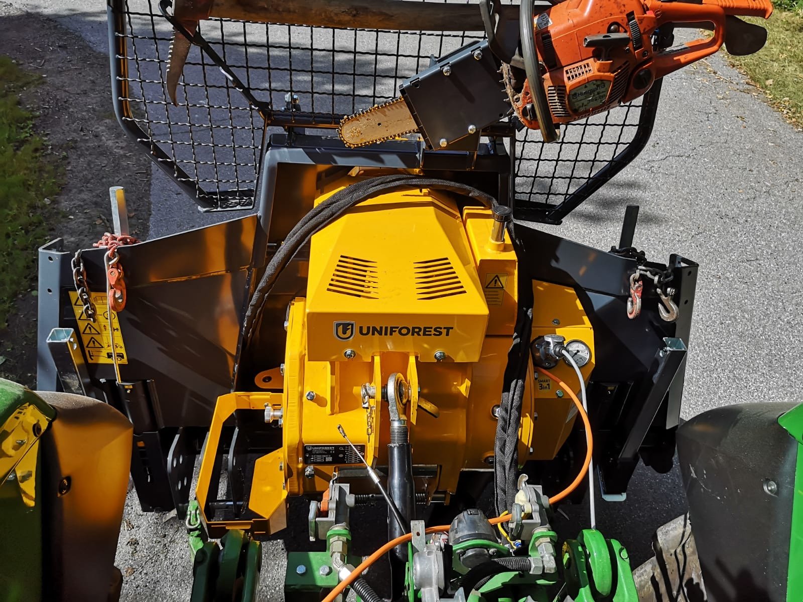 Seilwinde Türe ait Uniforest 70 GX, Neumaschine içinde Zachenberg (resim 13)