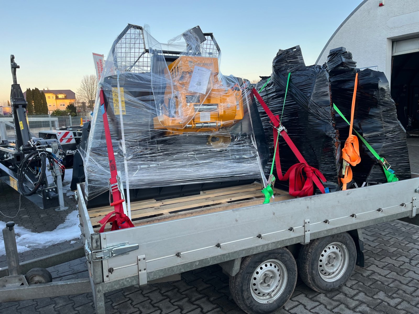 Seilwinde Türe ait Uniforest 70 GX, Neumaschine içinde Zachenberg (resim 15)