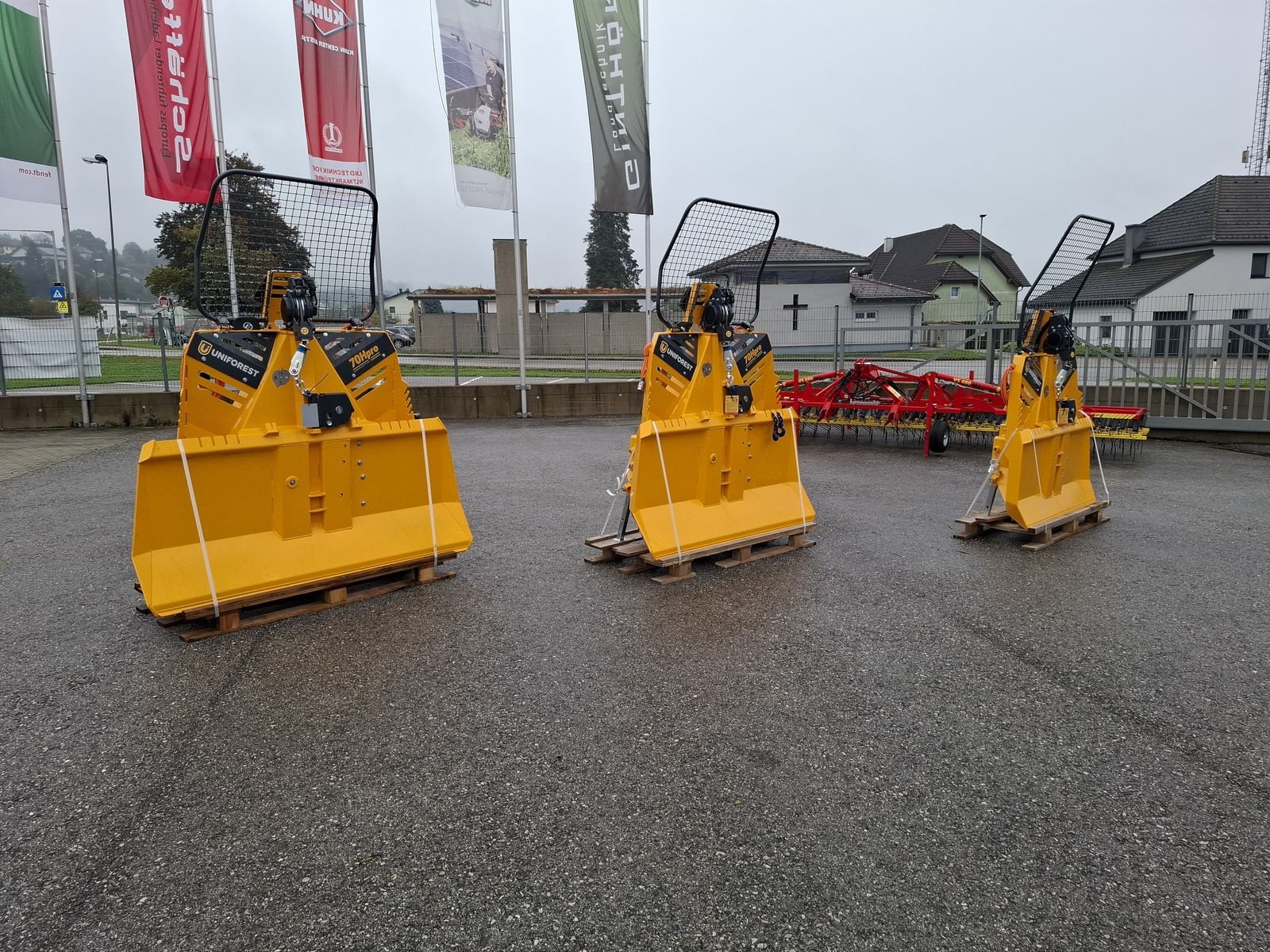 Seilwinde от тип Uniforest 70 Hpro Stop  2m Schild, Gebrauchtmaschine в Saxen (Снимка 1)