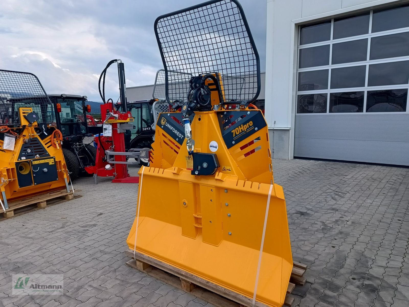 Seilwinde a típus Uniforest 70Hpro, Neumaschine ekkor: Lanzenkirchen (Kép 1)