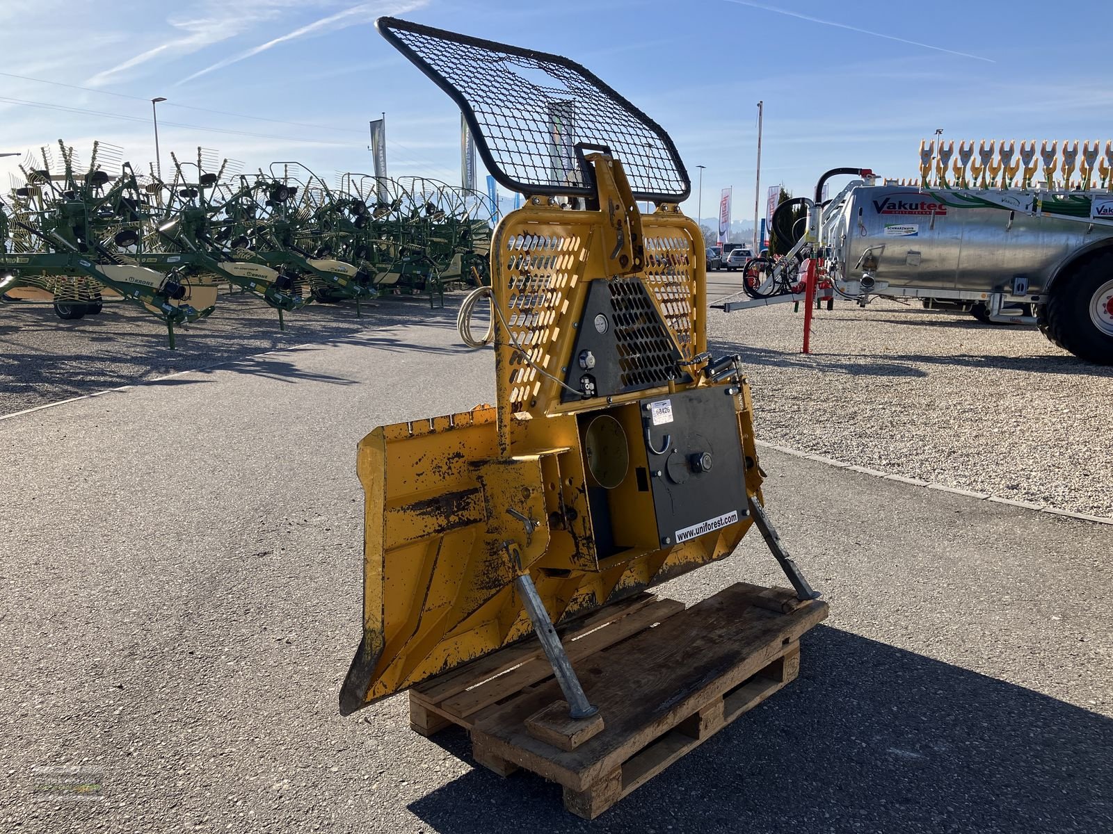 Seilwinde des Typs Uniforest 80 EH mit Funkfernsteuerung, Gebrauchtmaschine in Gampern (Bild 4)