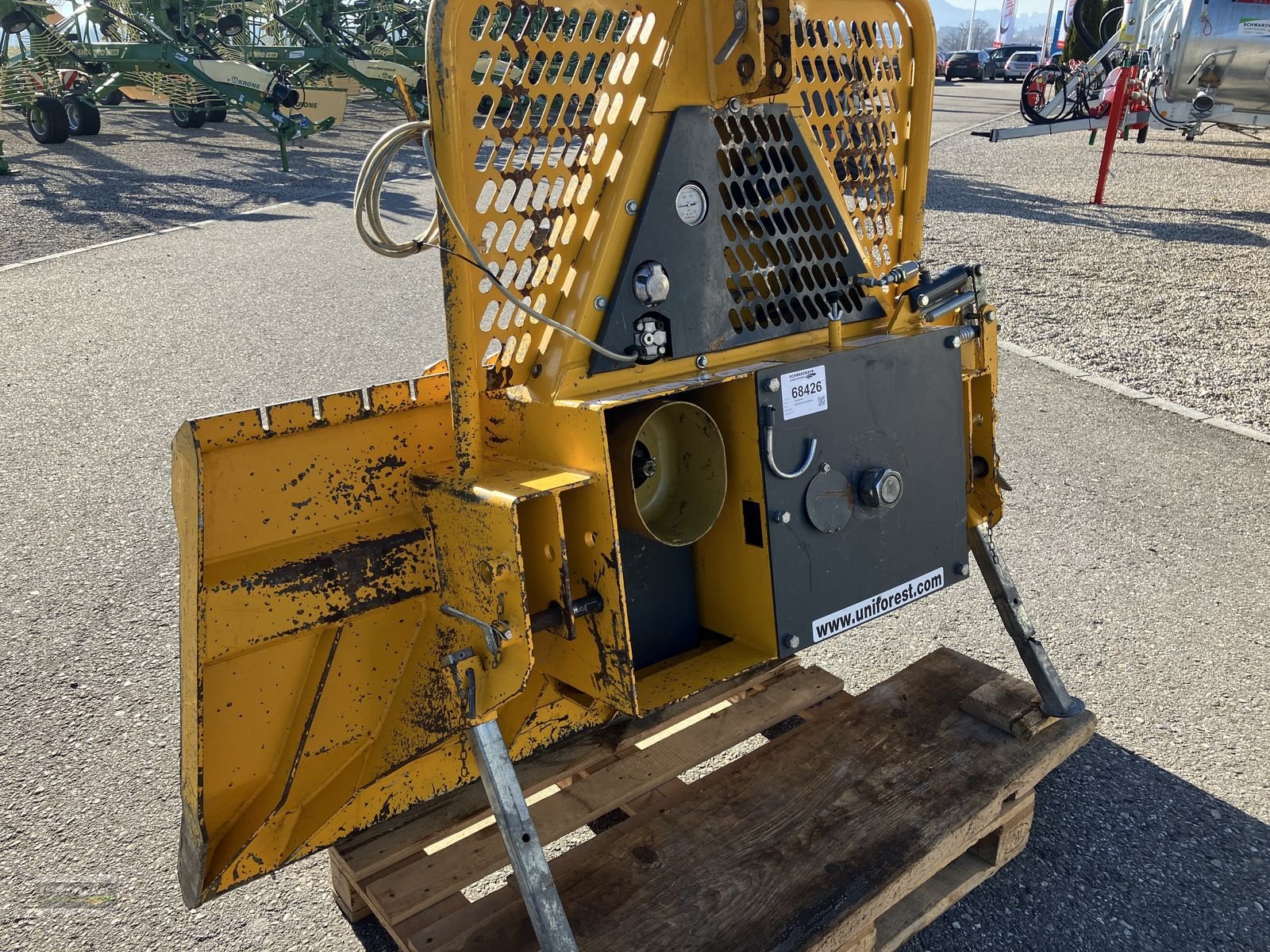 Seilwinde des Typs Uniforest 80 EH mit Funkfernsteuerung, Gebrauchtmaschine in Gampern (Bild 11)