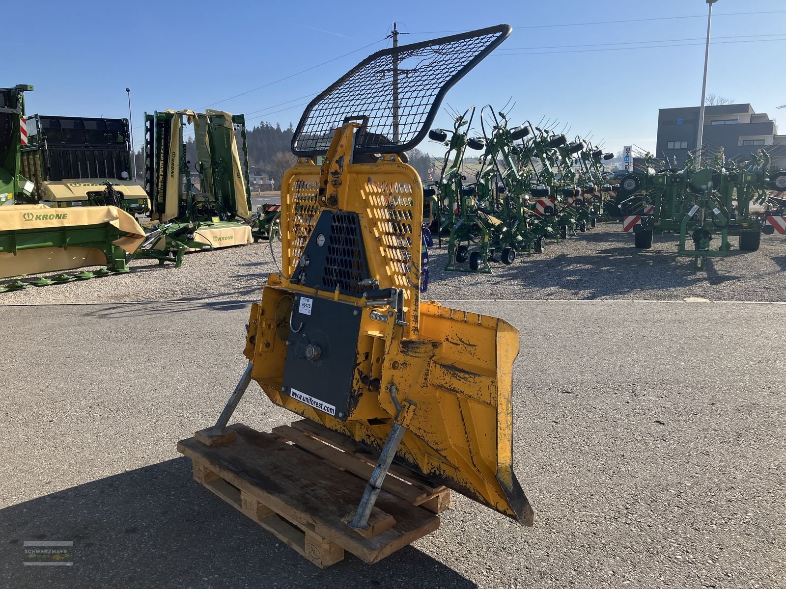 Seilwinde des Typs Uniforest 80 EH mit Funkfernsteuerung, Gebrauchtmaschine in Gampern (Bild 3)