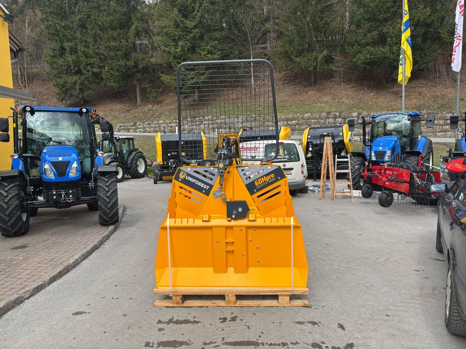 Seilwinde a típus Uniforest Aktionsmodell 60 H pro 3 in 1, Gebrauchtmaschine ekkor: Burgkirchen (Kép 6)