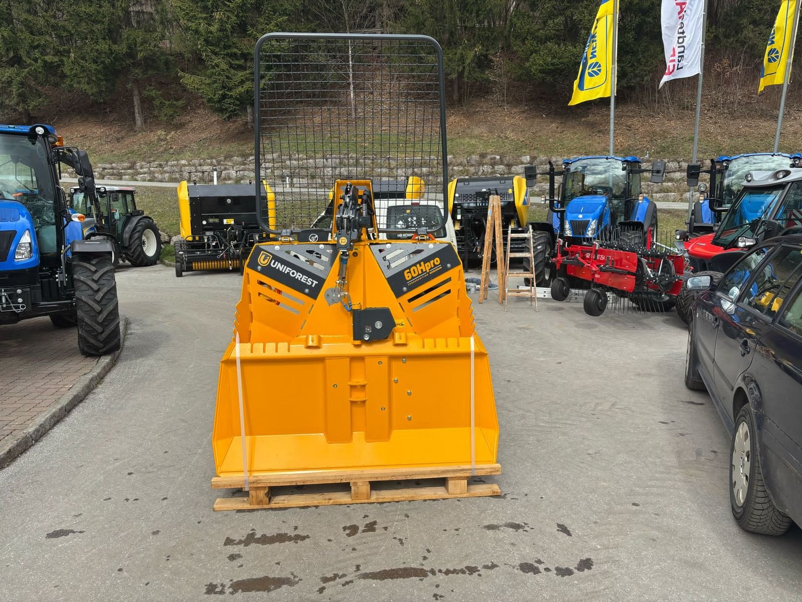 Seilwinde a típus Uniforest Aktionsmodell 60 H pro 3 in 1, Gebrauchtmaschine ekkor: Burgkirchen (Kép 1)