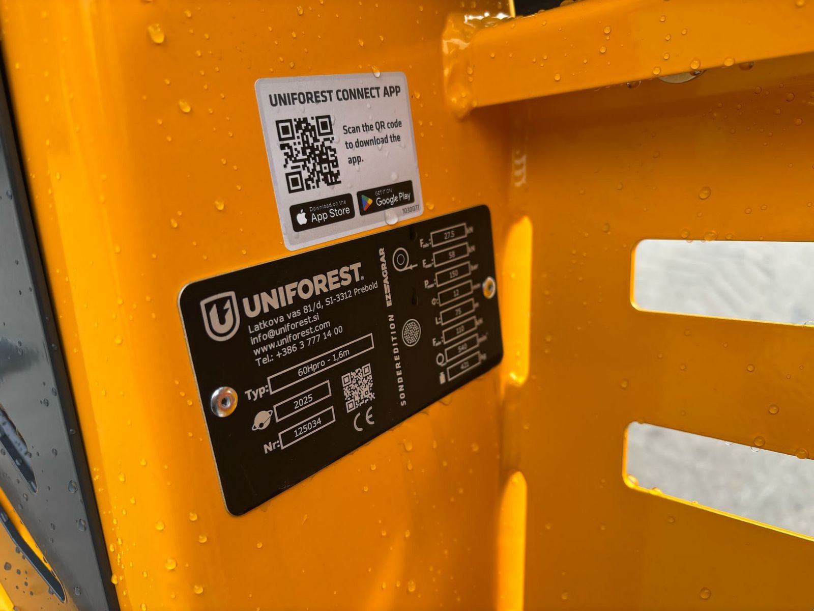 Seilwinde a típus Uniforest Aktionsmodell 60 H pro 3 in 1, Gebrauchtmaschine ekkor: Burgkirchen (Kép 2)