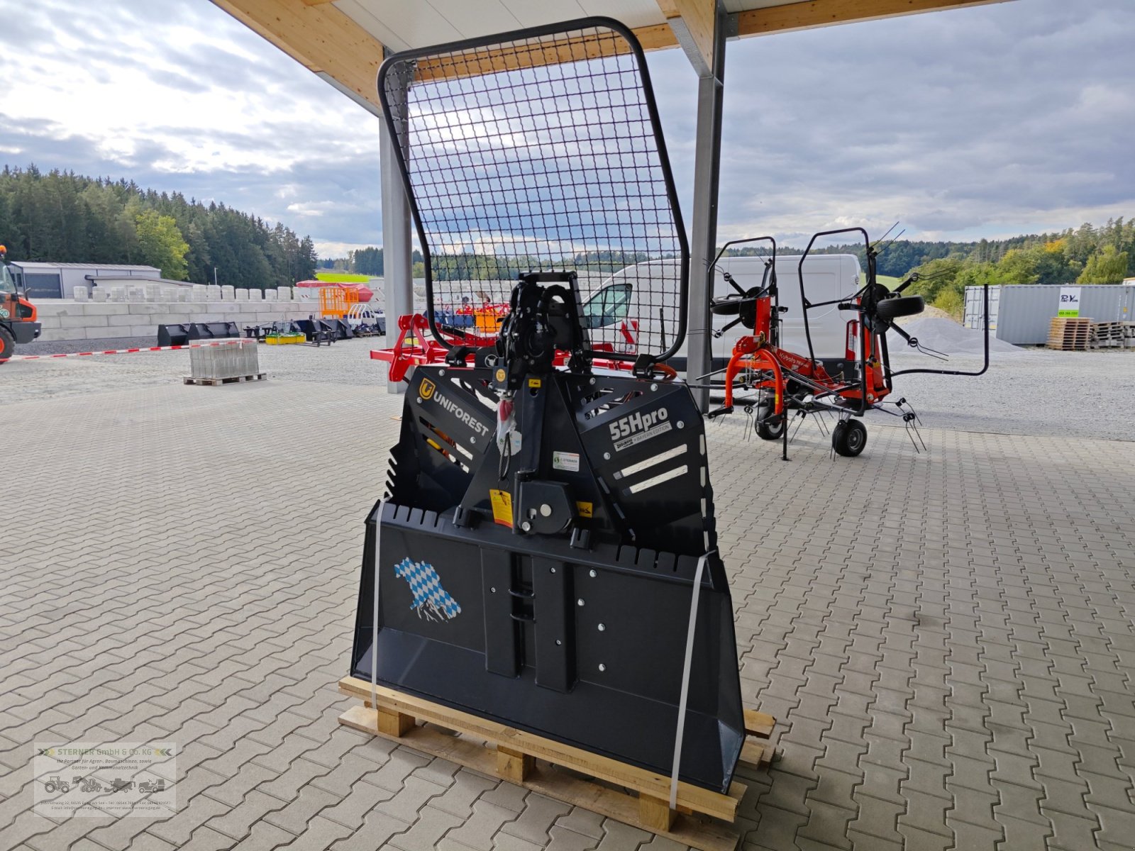 Seilwinde typu Uniforest Forstseilwinde 55Hpro 1,8m Bayern Edition Funk, Neumaschine v Eging am See (Obrázok 3)