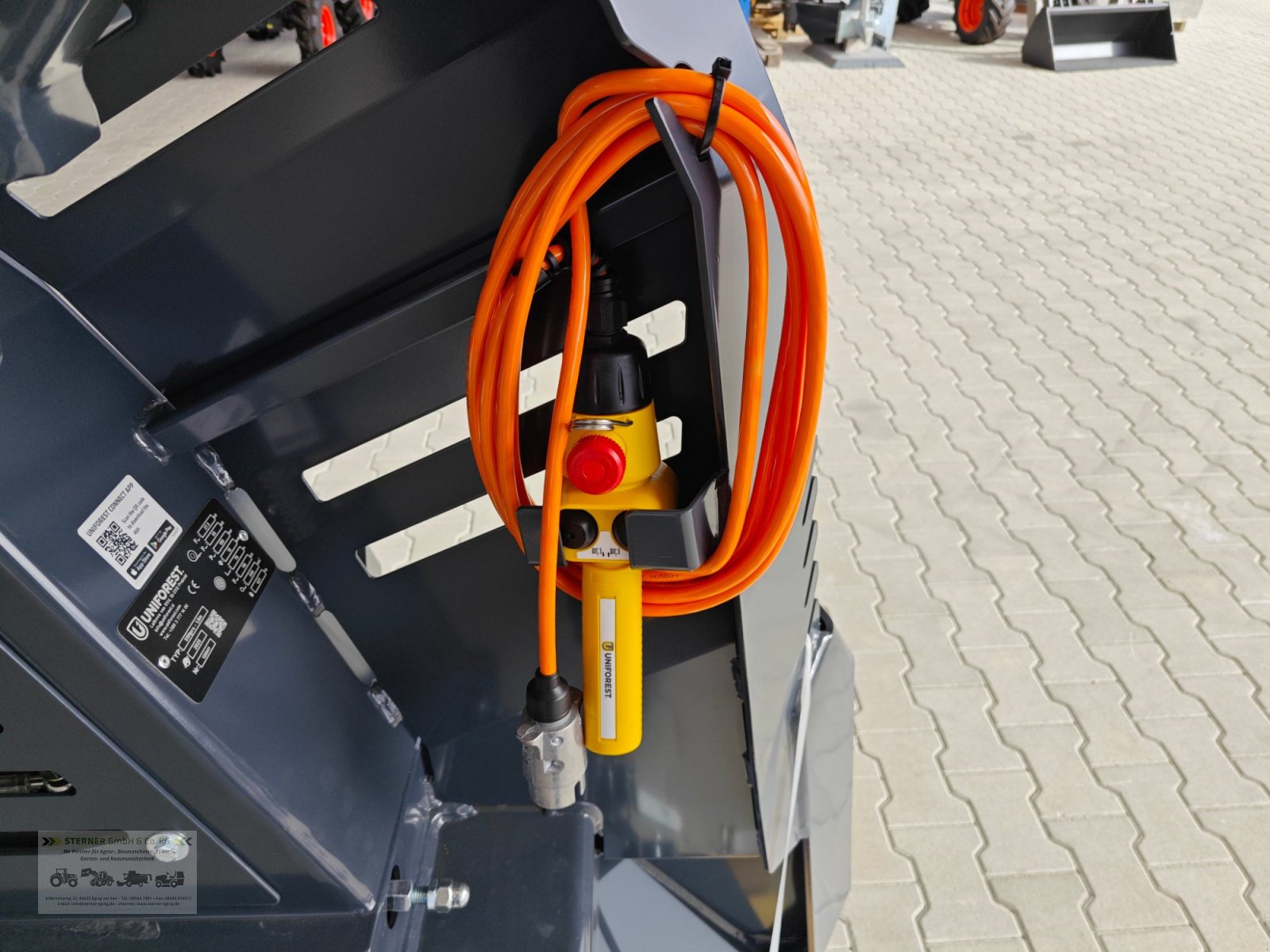 Seilwinde typu Uniforest Forstseilwinde 55Hpro 1,8m Bayern Edition Funk, Neumaschine v Eging am See (Obrázok 7)