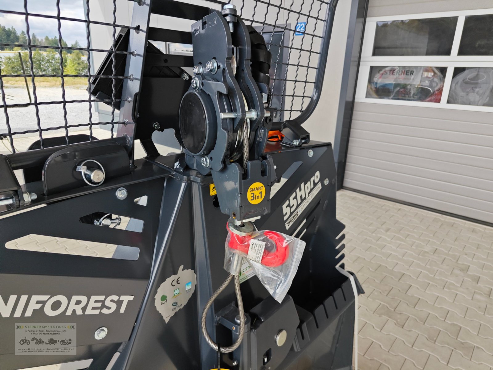 Seilwinde typu Uniforest Forstseilwinde 55Hpro 1,8m Bayern Edition Funk, Neumaschine v Eging am See (Obrázok 8)