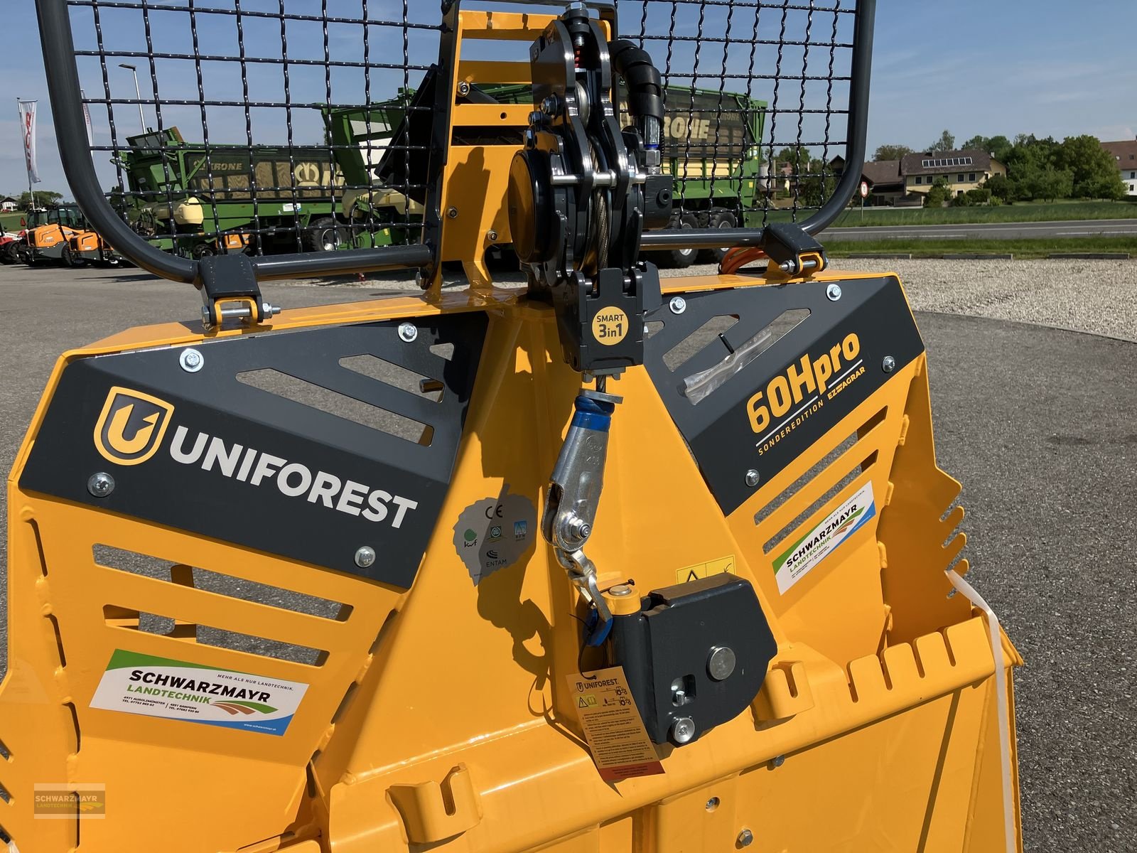 Seilwinde Türe ait Uniforest FSW 60H pro, Neumaschine içinde Aurolzmünster (resim 7)