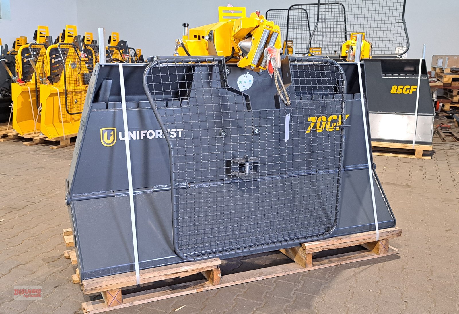 Seilwinde a típus Uniforest Getriebewinde 70GK-2,1-KS, Neumaschine ekkor: Rottenburg a.d. Laaber (Kép 1)