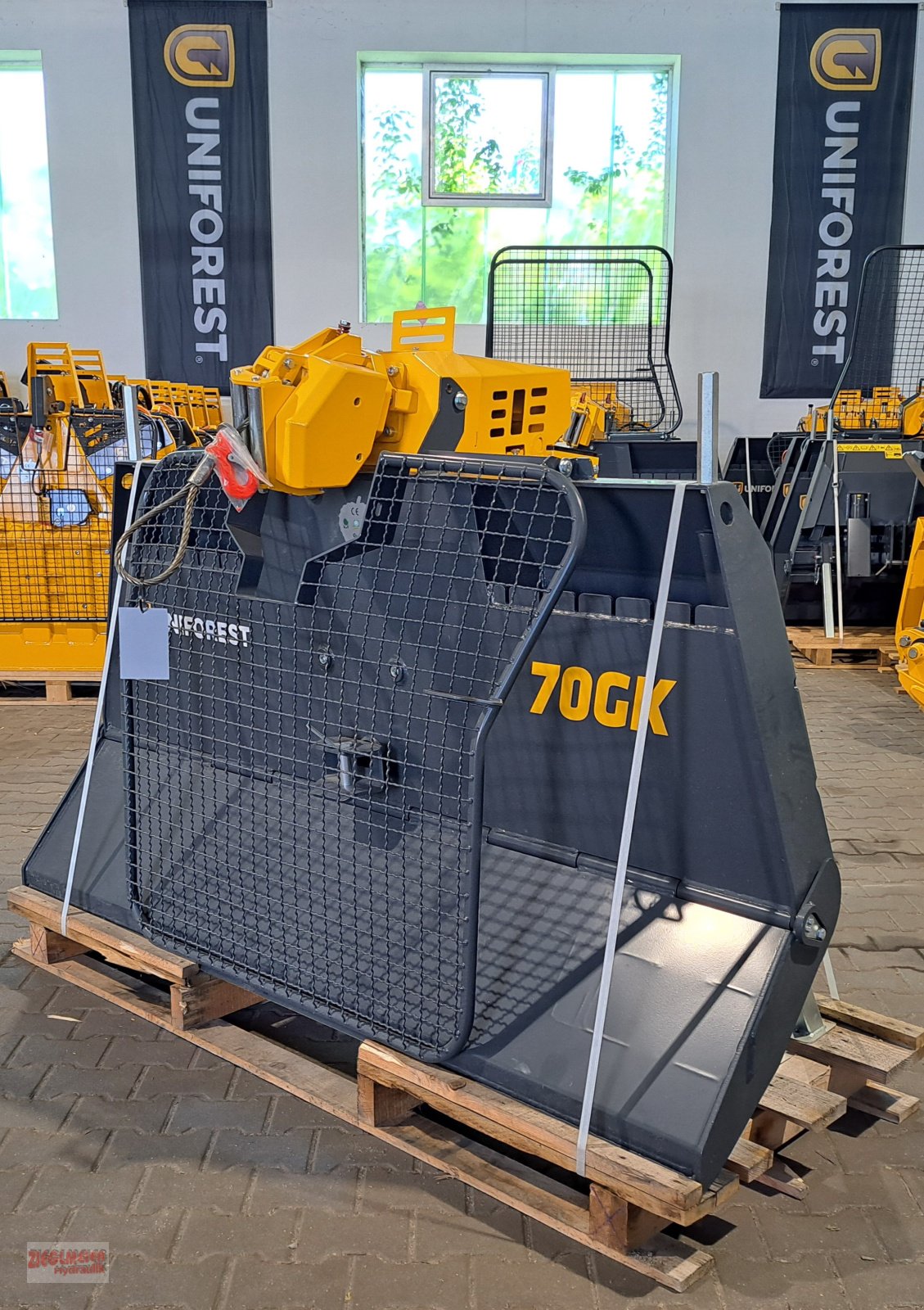 Seilwinde a típus Uniforest Getriebewinde 70GK-2,1-KS, Neumaschine ekkor: Rottenburg a.d. Laaber (Kép 2)