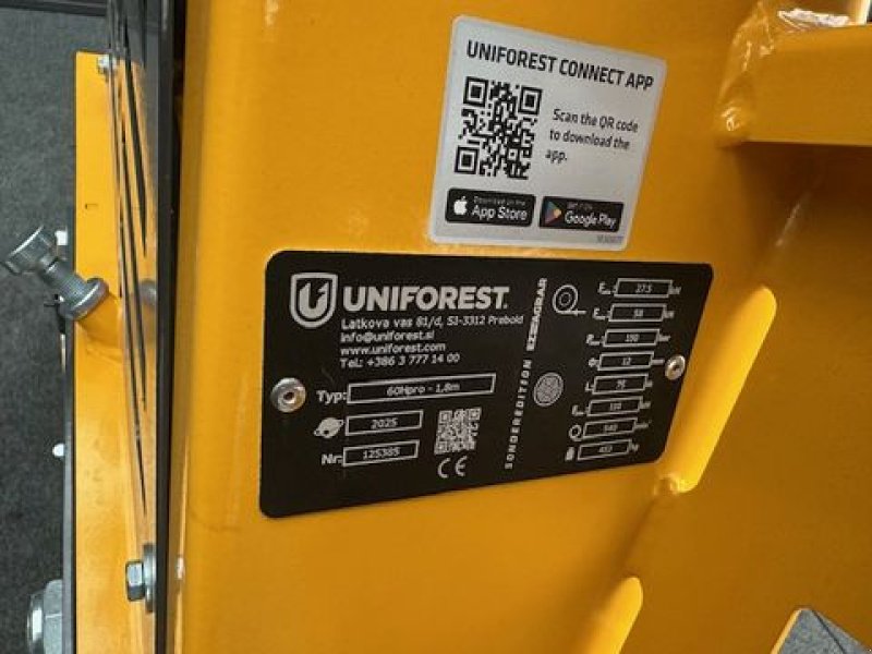 Seilwinde του τύπου Uniforest Seilwinde 60Hpro-BL-Stop 1,80m Schild Terra Funk, Neumaschine σε Tamsweg (Φωτογραφία 10)