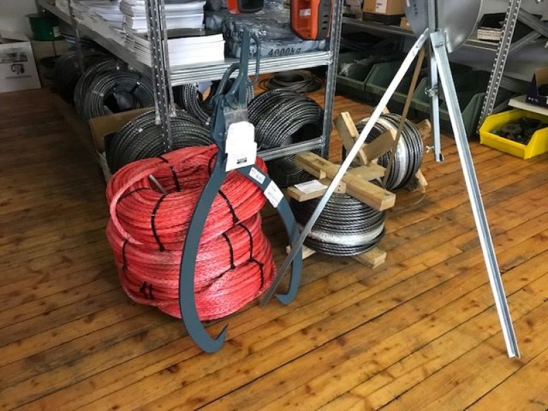 Seilwinde a típus Uniforest Stahlseile Haase verdichtet verschiedene Längen, Neumaschine ekkor: Tamsweg (Kép 3)