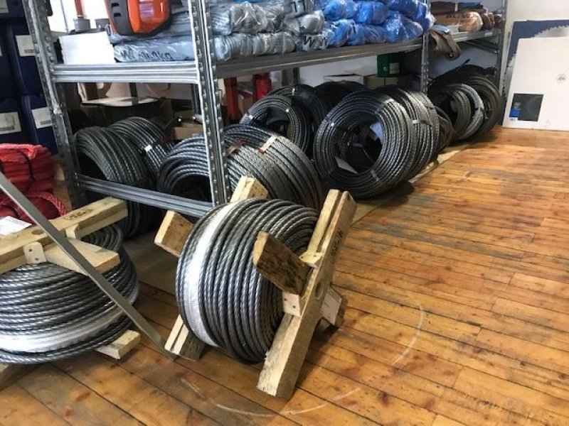 Seilwinde a típus Uniforest Stahlseile Haase verdichtet verschiedene Längen, Neumaschine ekkor: Tamsweg (Kép 1)