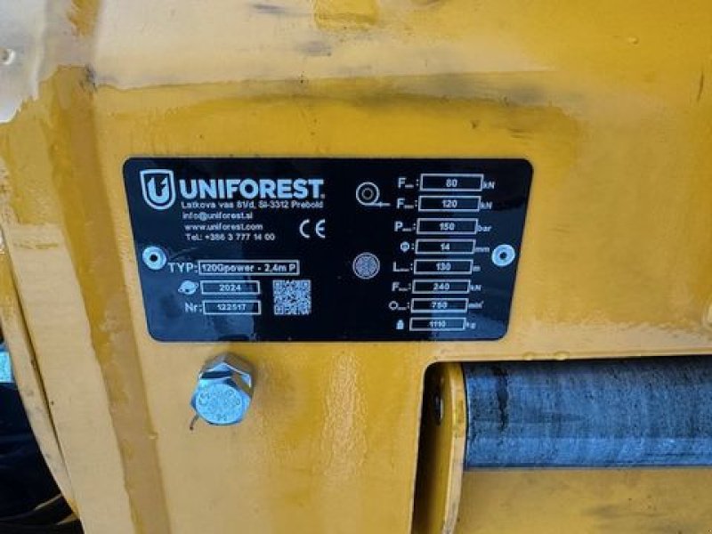 Seilwinde des Typs Uniforest Uniforest Getriebeseilwinde 120GHpower-Stop 240c, Gebrauchtmaschine in Tamsweg (Bild 10)