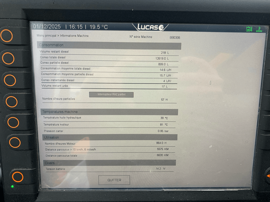 Selbstfahrer Futtermischwagen typu Lucas AUTOSPIRE 160, Gebrauchtmaschine v TREMEUR (Obrázek 8)