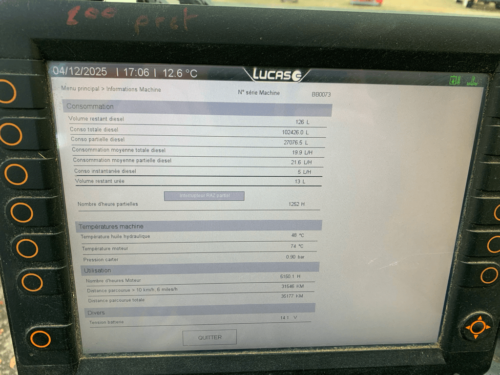 Selbstfahrer Futtermischwagen типа Lucas AUTOSPIRE 200, Gebrauchtmaschine в TREMEUR (Фотография 11)