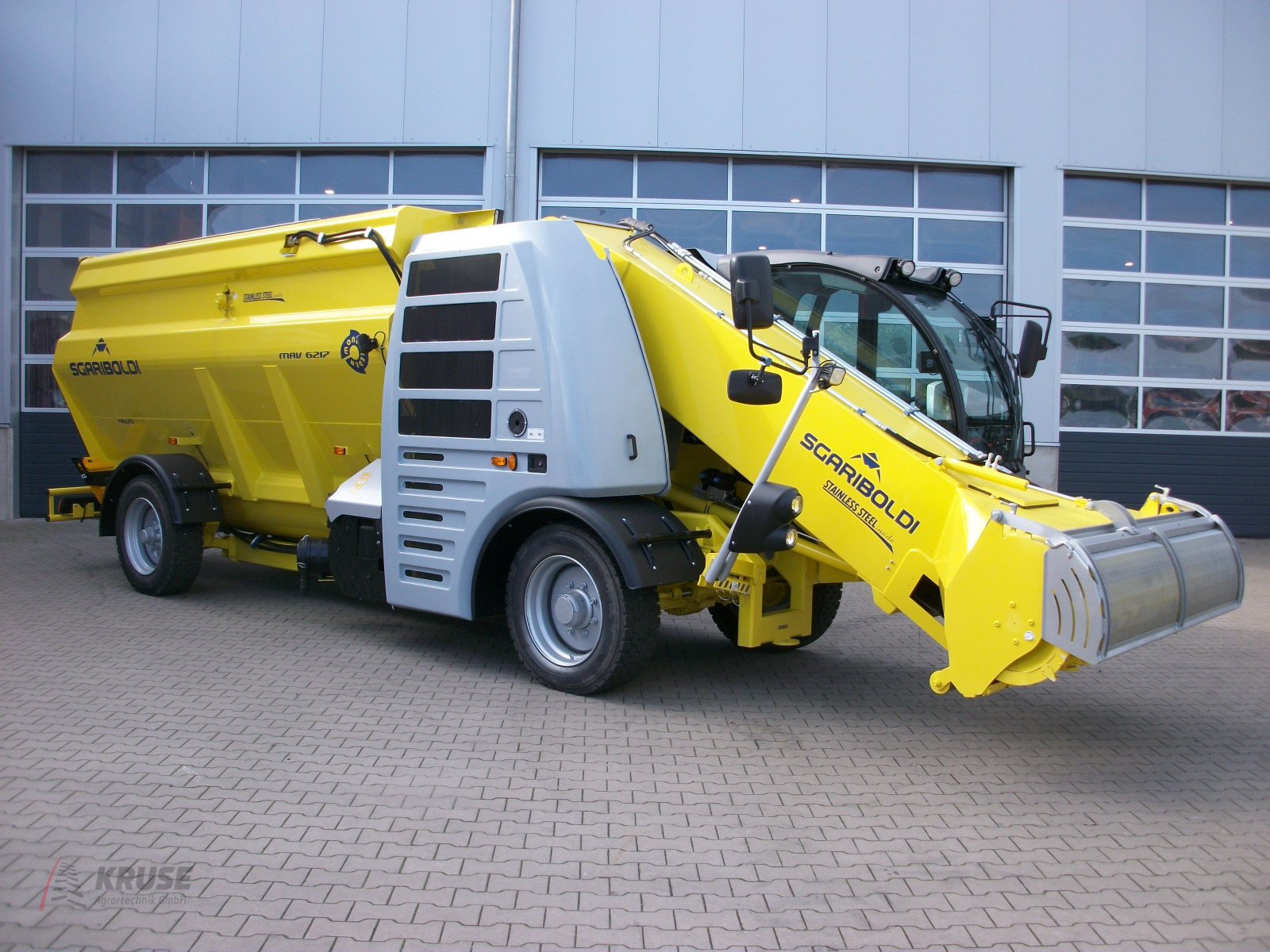 Selbstfahrer Futtermischwagen Türe ait Sgariboldi MAV 6217-4WS, Neumaschine içinde Fürstenau (resim 5)