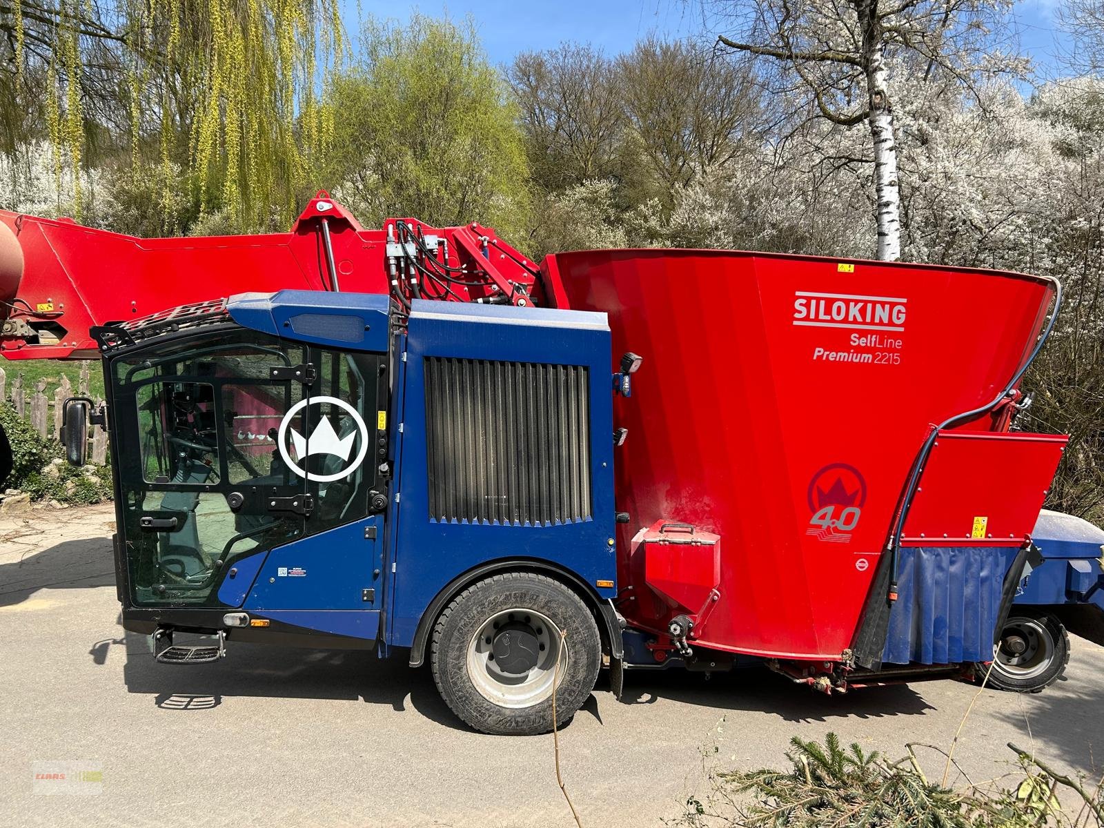 Selbstfahrer Futtermischwagen des Typs Siloking Selfline 4.0 System 300+ 2519-19, Gebrauchtmaschine in Langenau (Bild 4)