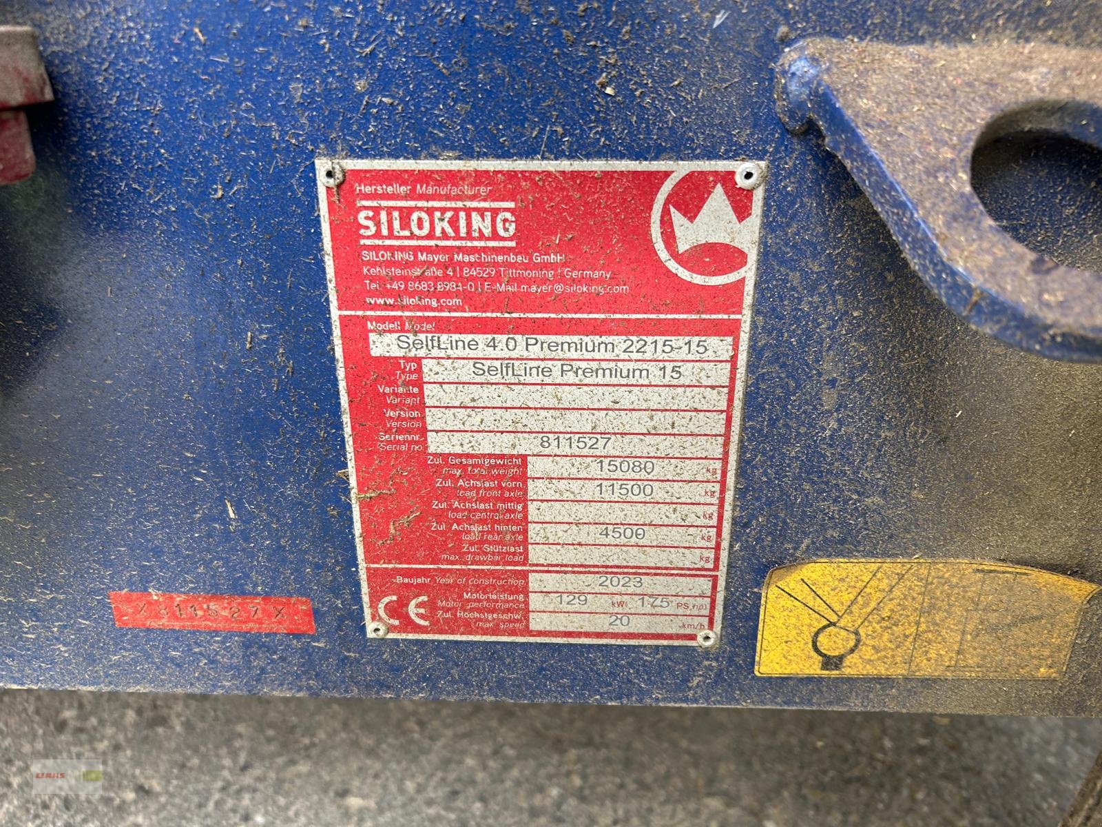 Selbstfahrer Futtermischwagen des Typs Siloking Selfline 4.0 System 300+ 2519-19, Gebrauchtmaschine in Langenau (Bild 5)