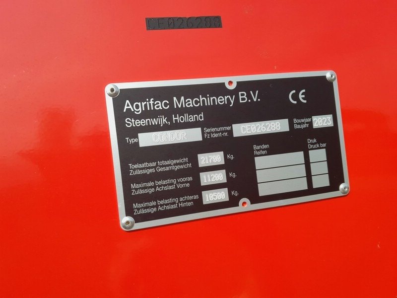 Selbstfahrspritze des Typs Agrifac Condor Endurance II St. V, Vorführmaschine in Rollwitz (Bild 14)