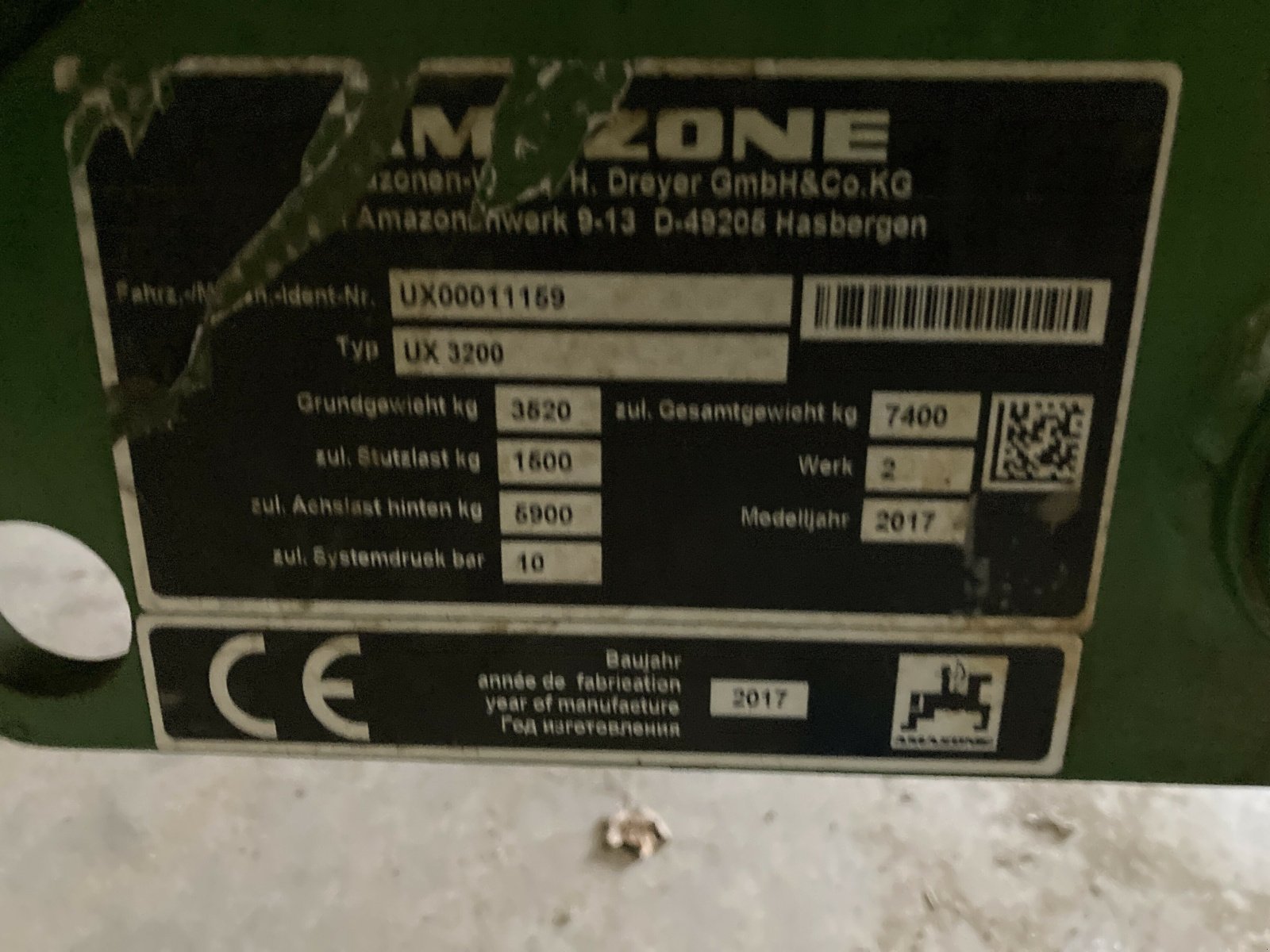 Selbstfahrspritze tip Amazone PULVERISATEUR UX 3200 SPL 30, Gebrauchtmaschine in ST CLEMENT DE LA PLACE (Poză 6)