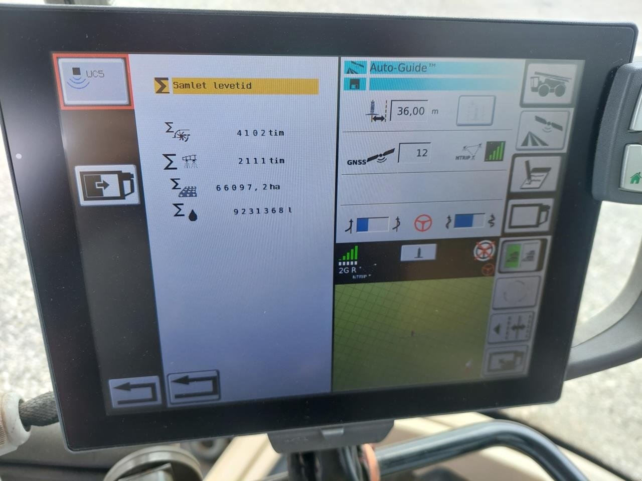 Selbstfahrspritze del tipo Challenger Rogator 655 B med GPS, Gebrauchtmaschine In Hammel (Immagine 14)