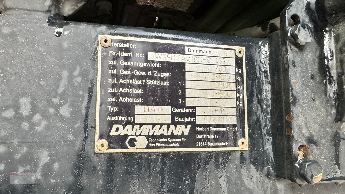 Selbstfahrspritze a típus Dammann DT 2500 H 6000l + 30 m, Gebrauchtmaschine ekkor: Neubrandenburg (Kép 21)
