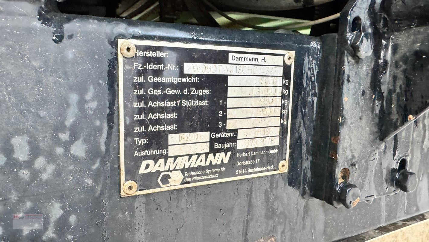 Selbstfahrspritze van het type Dammann DT 2500 H 6000l + 30 m, Gebrauchtmaschine in Neubrandenburg (Foto 20)