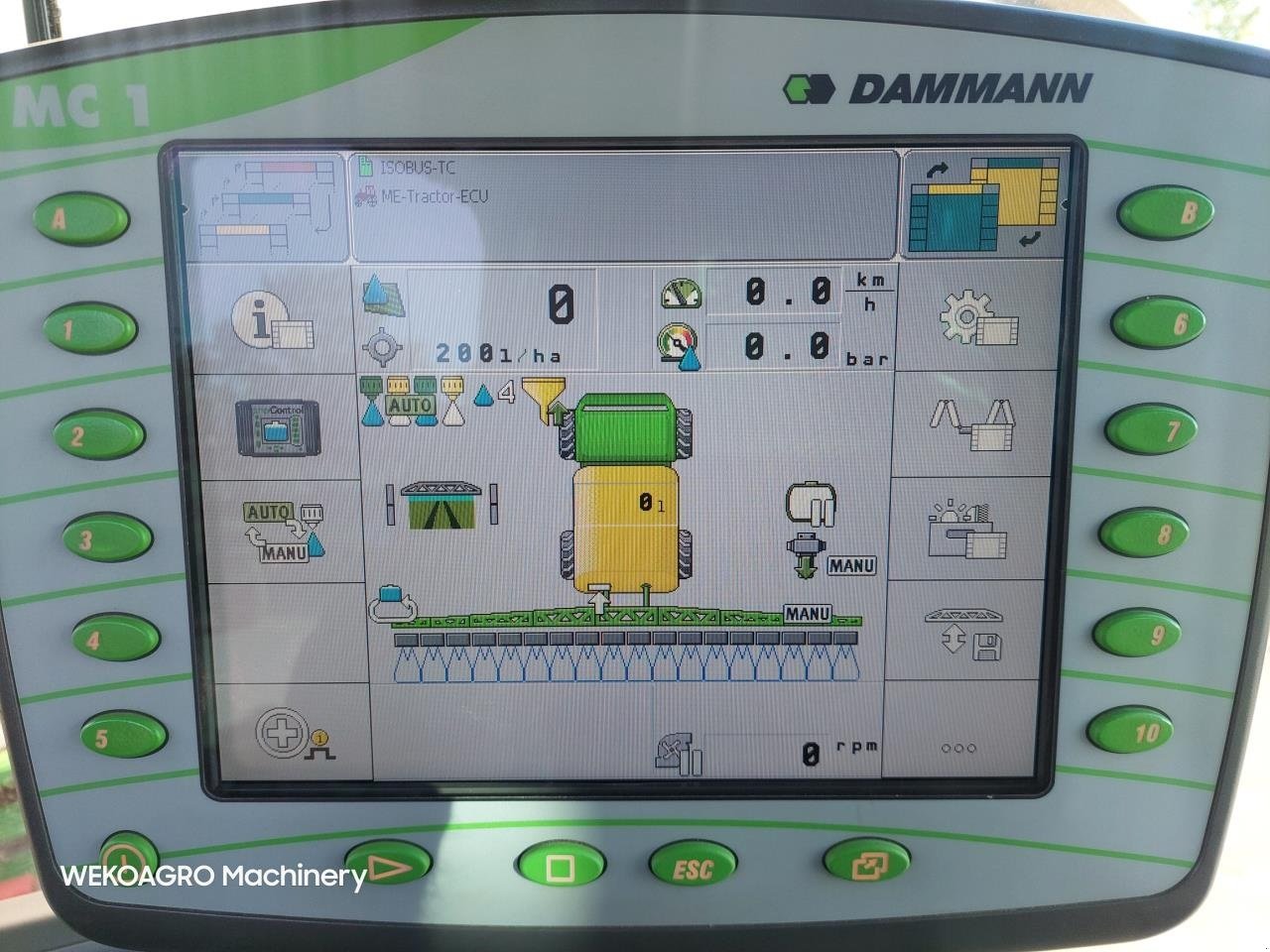Selbstfahrspritze Türe ait Dammann DT 3200 H Profi-Class - 36m, Gebrauchtmaschine içinde Hammel (resim 12)