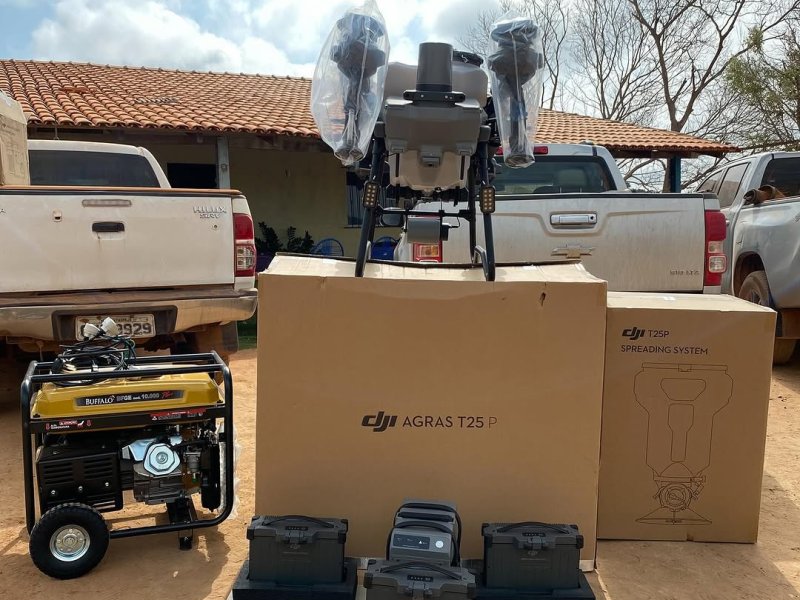 Selbstfahrspritze typu DJI T25p, Neumaschine v paris (Obrázok 1)