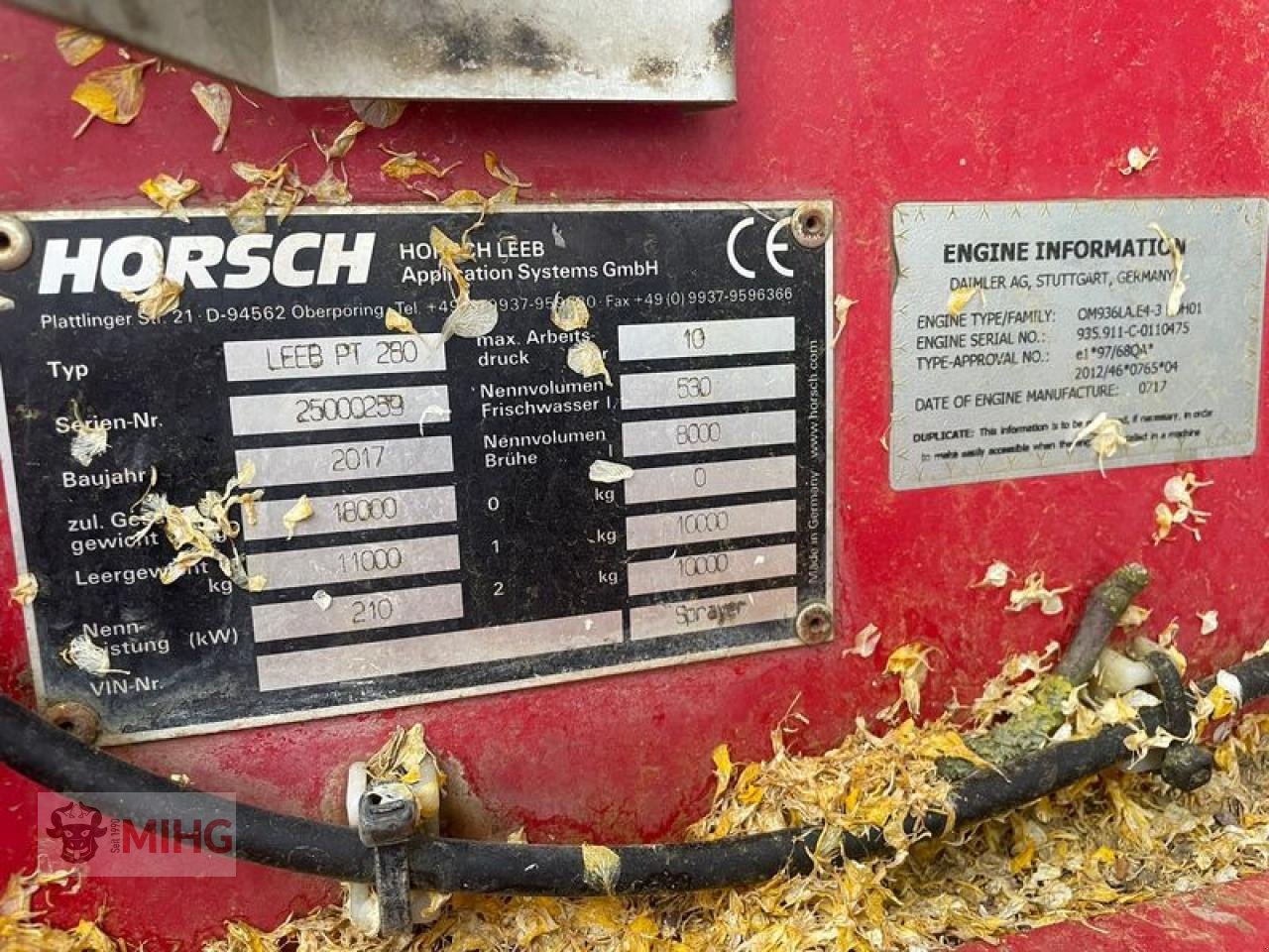 Selbstfahrspritze typu Horsch LEEB PT 280, Gebrauchtmaschine v Dummerstorf OT Petschow (Obrázok 6)