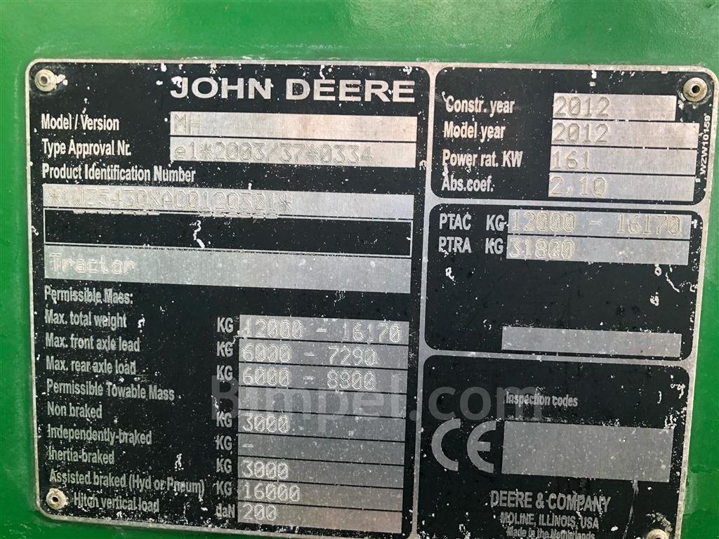 Selbstfahrspritze typu John Deere 5430i - 36m luftafjedret, Gebrauchtmaschine v Tønder (Obrázek 11)