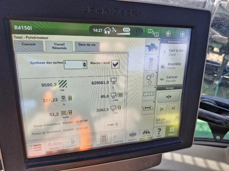 Selbstfahrspritze typu John Deere R4150i, Gebrauchtmaschine v BRAY en Val (Obrázek 10)