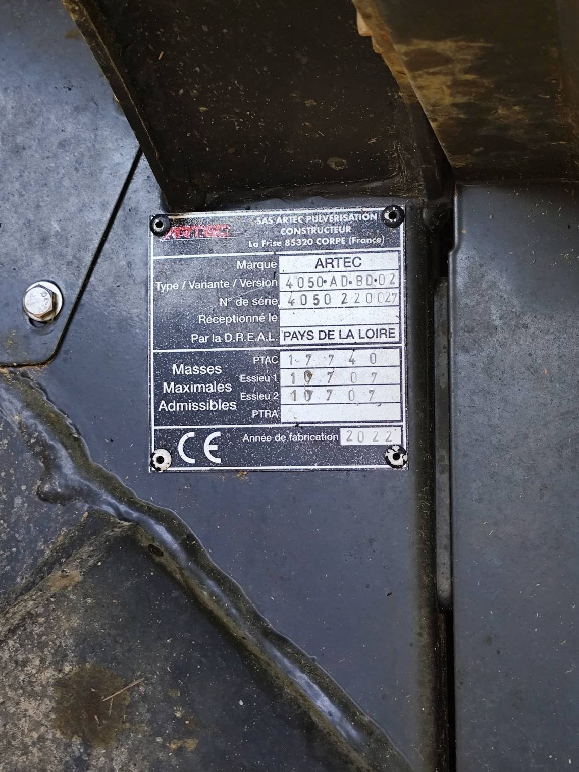 Selbstfahrspritze des Typs Sonstige F40 EVO, Gebrauchtmaschine in Le Horps (Bild 7)