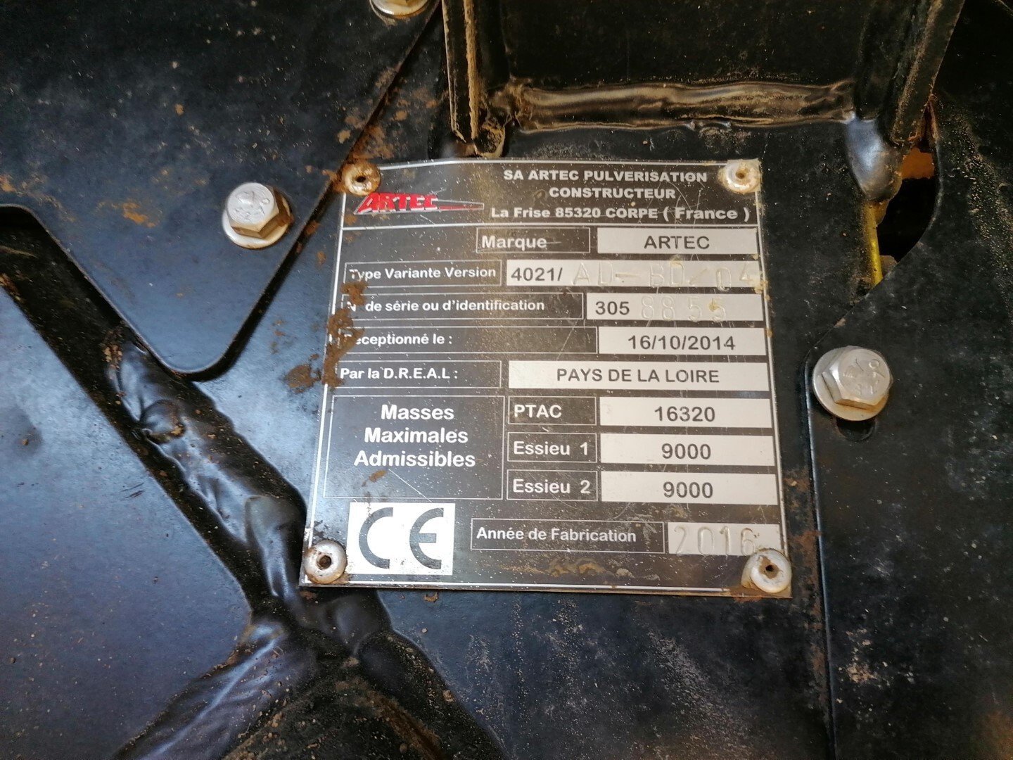 Selbstfahrspritze des Typs Sonstige F40, Gebrauchtmaschine in Le Horps (Bild 5)
