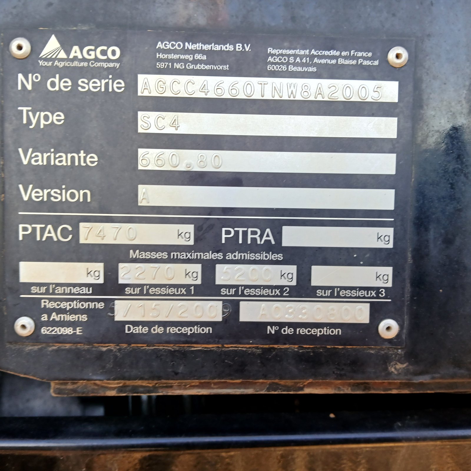Selbstfahrspritze του τύπου Sonstige SC4660, Gebrauchtmaschine σε HERLIN LE SEC (Φωτογραφία 5)